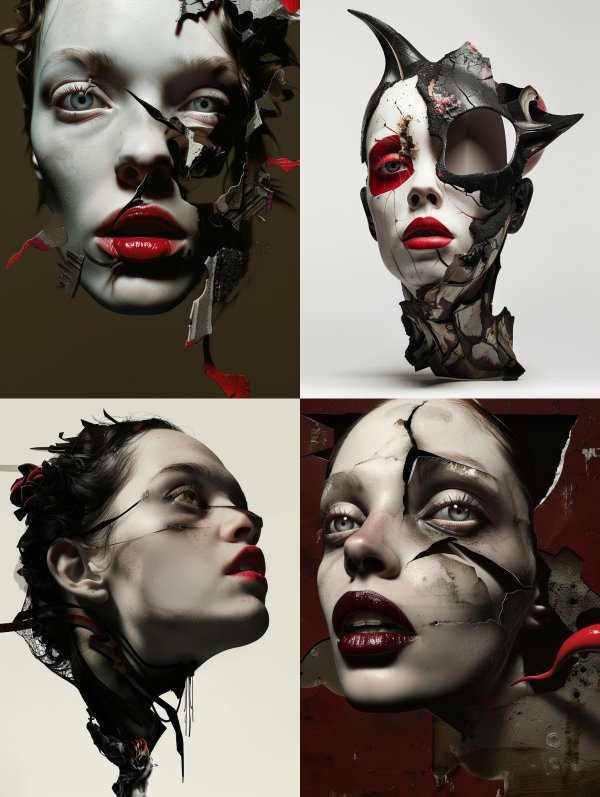 Fractured Porcelain Soul