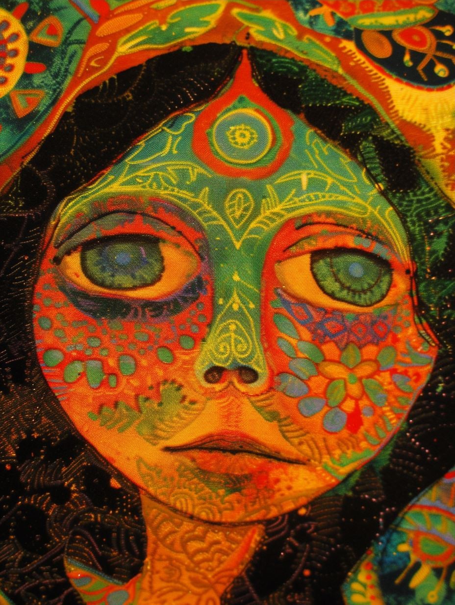 Neon Psychedelic Vision