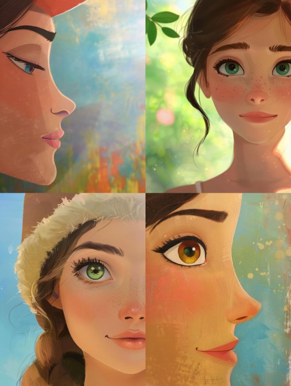 Pastel Dream Portrait