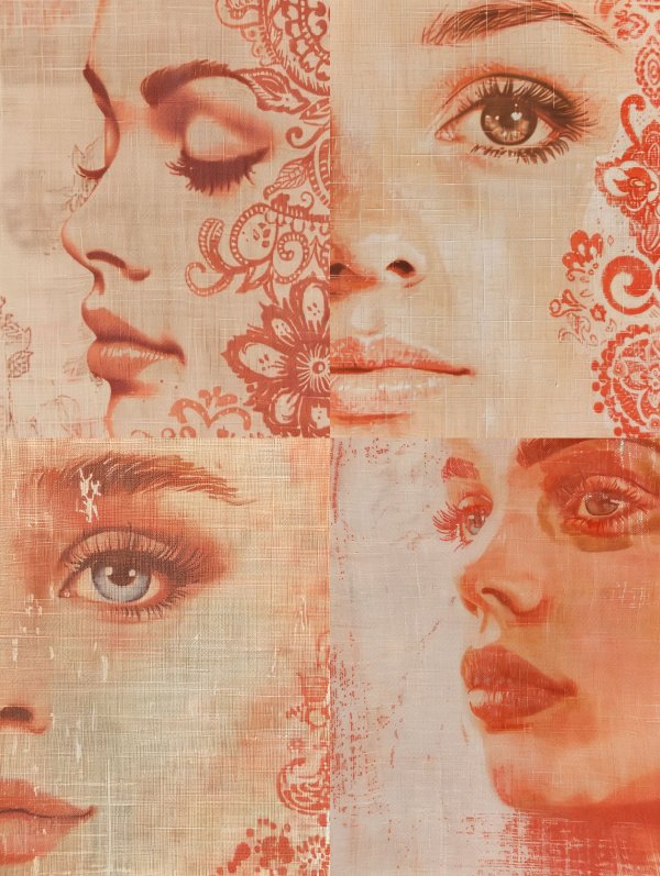 Crimson Linen Dreams