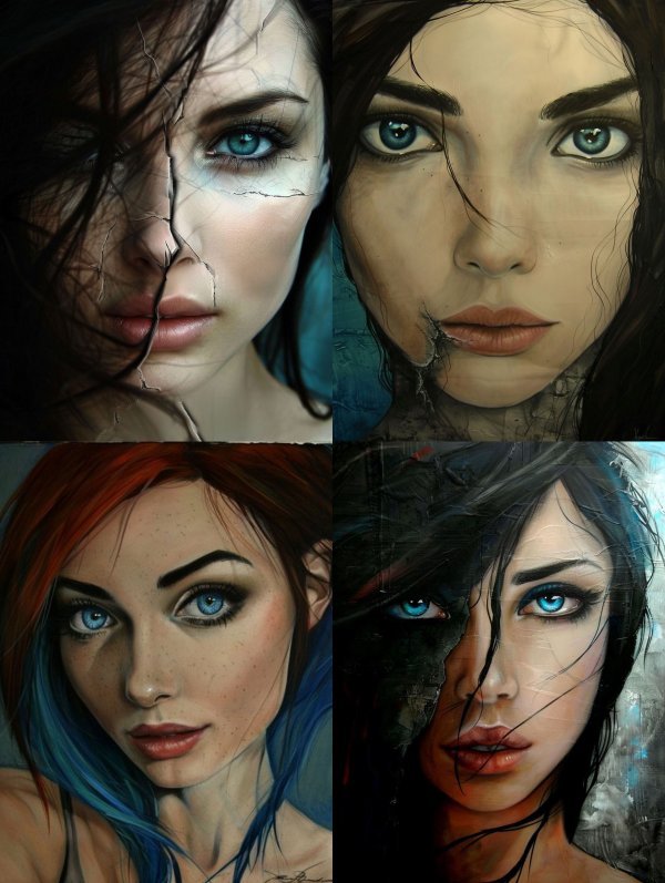 Fractured Porcelain Soul