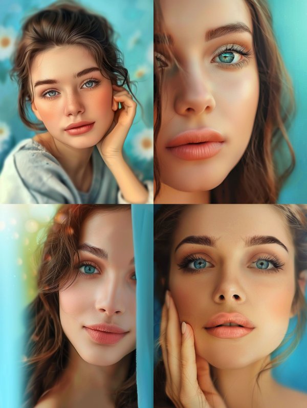 Ethereal Summer Dream Portrait