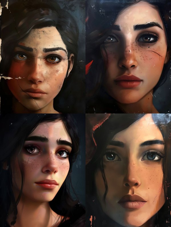 Fractured Soul Portrait