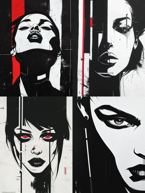 Crimson Noir Contrast