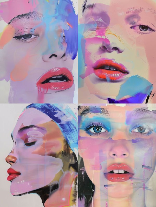 Neon Dream Portrait