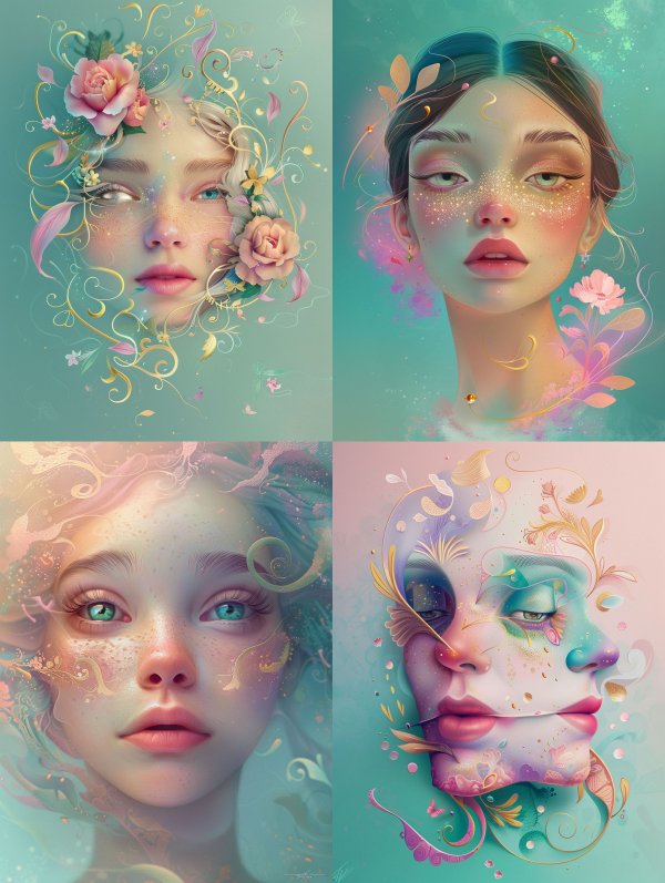 Ethereal Floral Dream