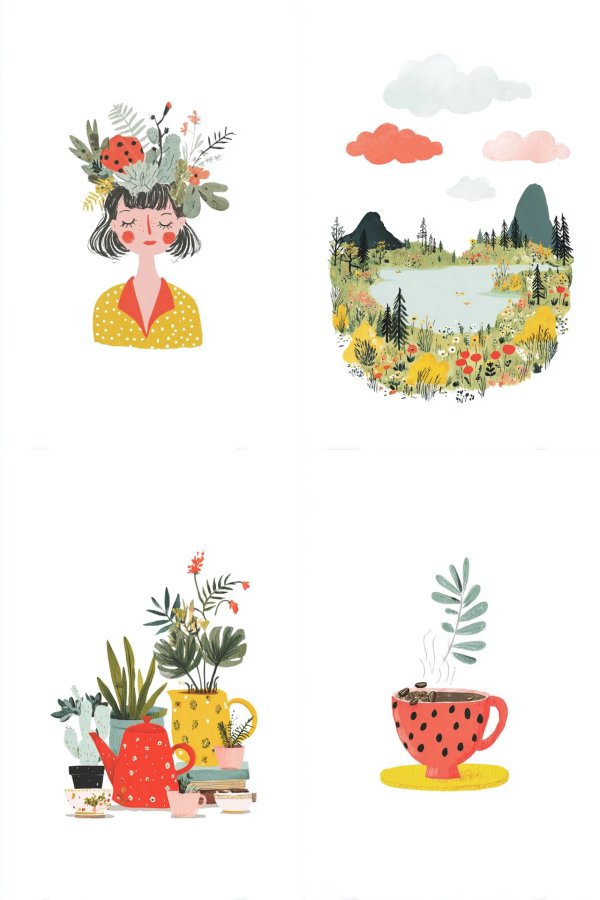 Botanical Dream Portrait