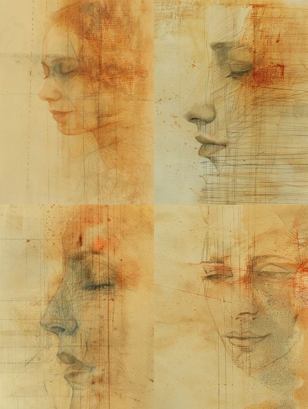 Ethereal Amber Sketches