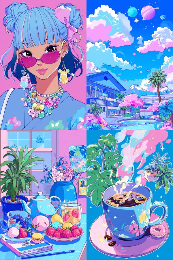 Neon Pastel Pop