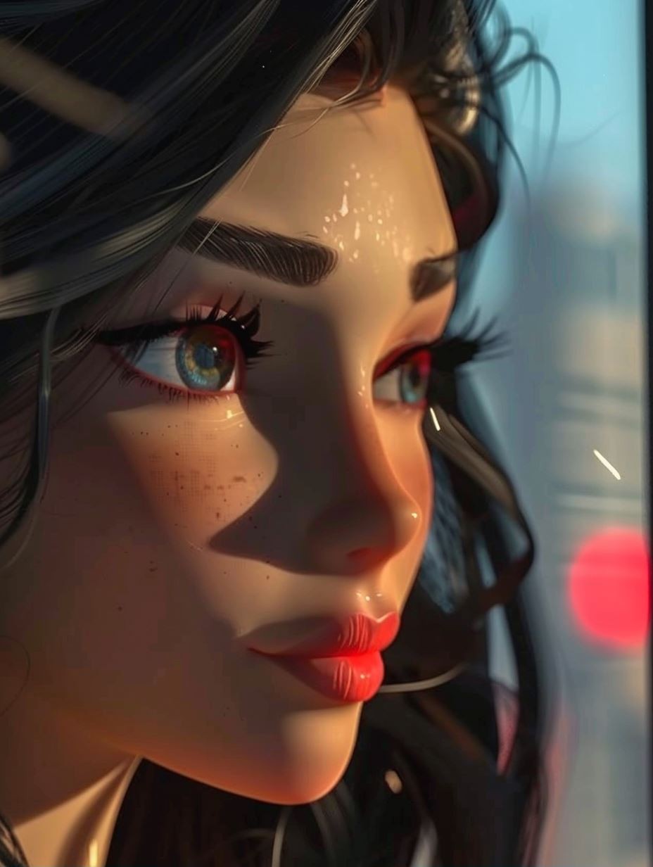 Neon Dream Gaze