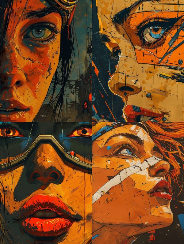 Fragmented Visions of Golden Light