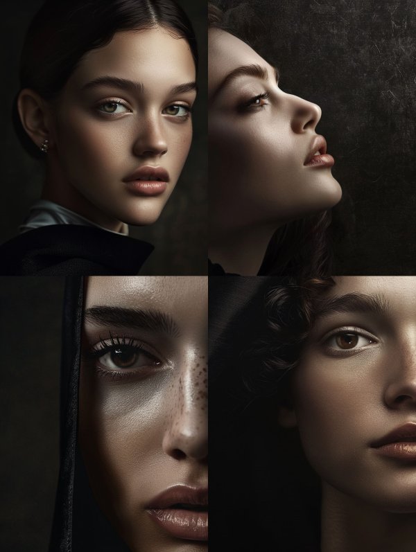 Ethereal Glow Hyper Realistic Portrait