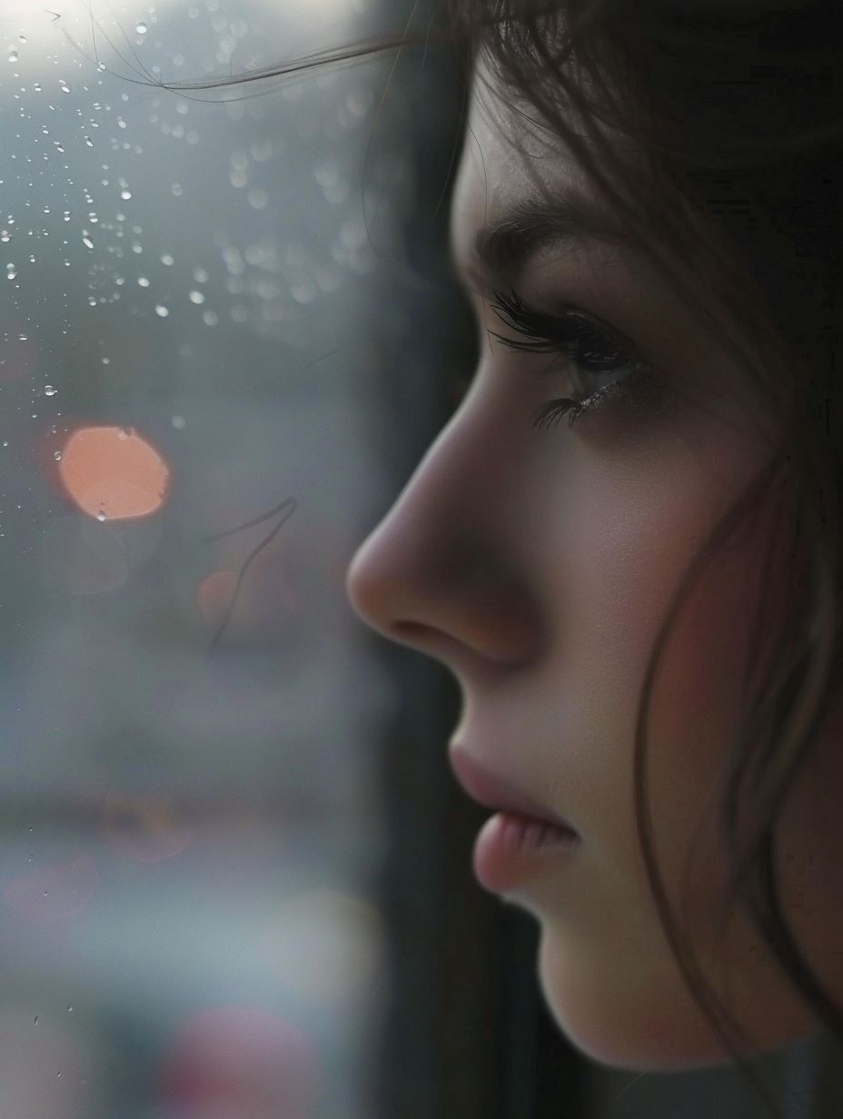 Rainy Window Melancholy - Image 3