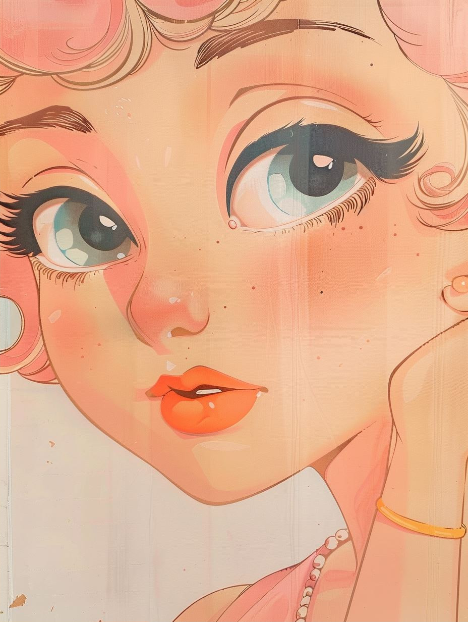Ethereal Golden Hour Gaze