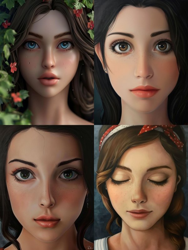 Ethereal Dewy Gaze