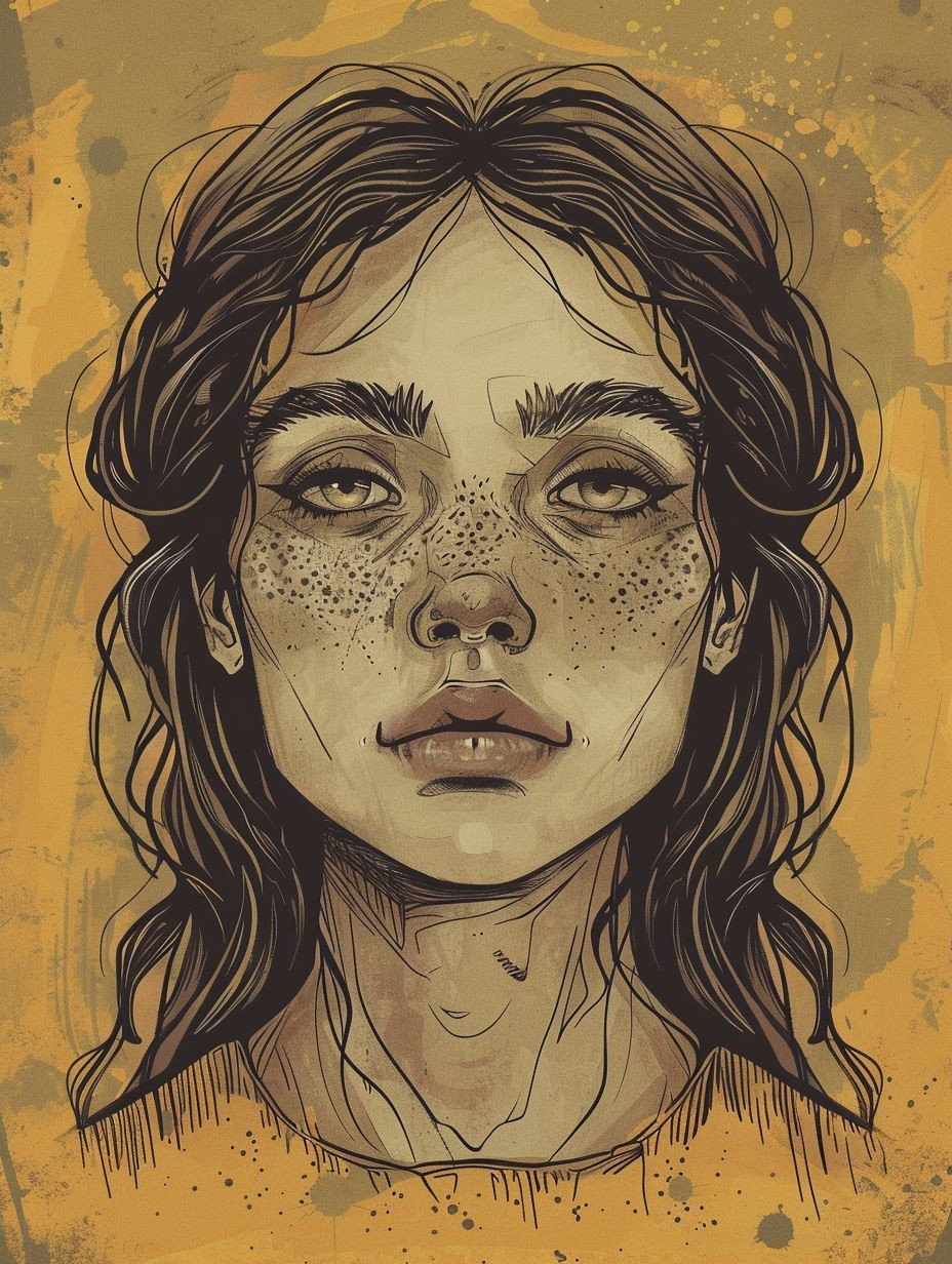 Rustic Earthy Portrait Study