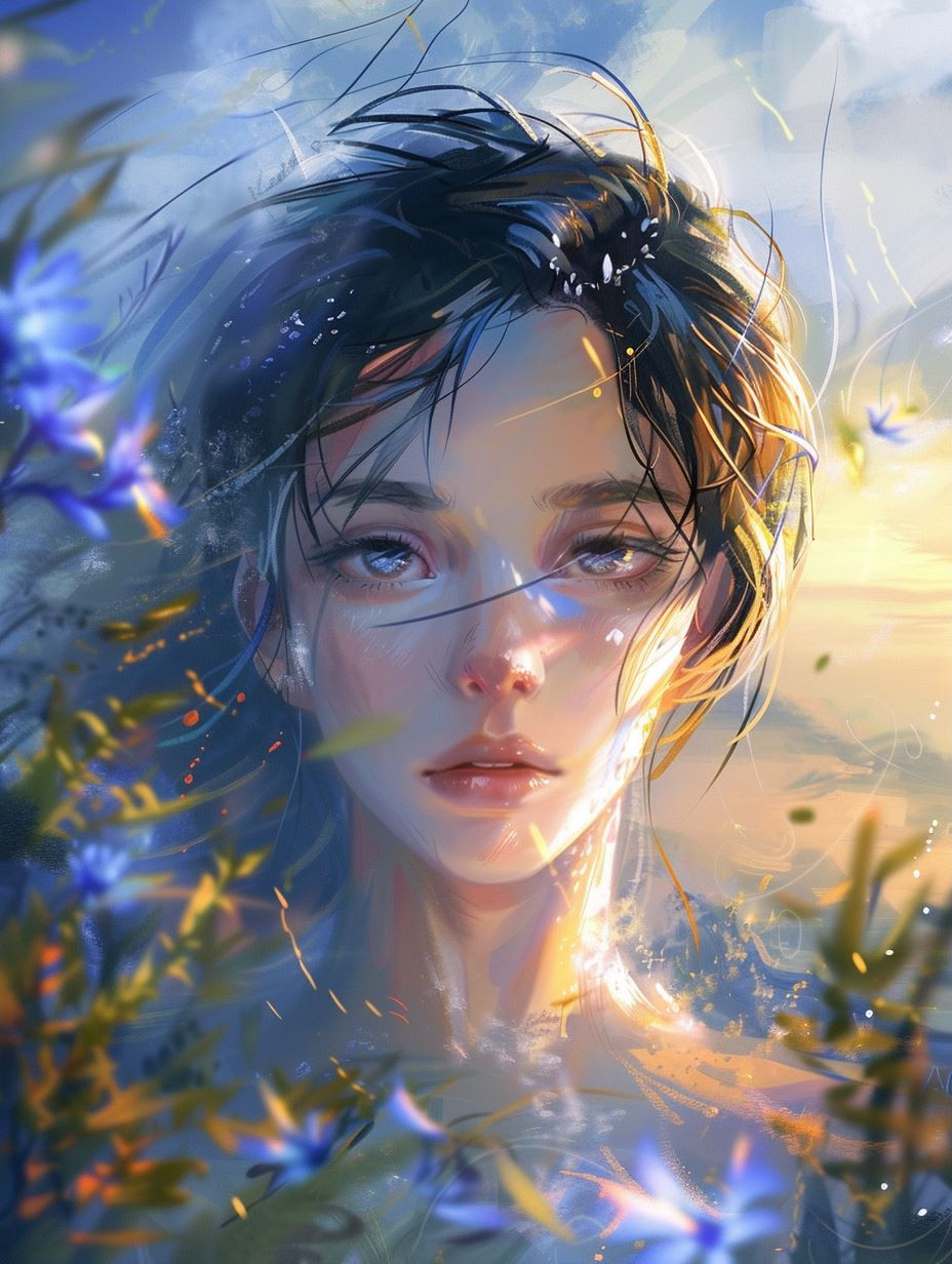 Celestial Ethereal Dream Portrait