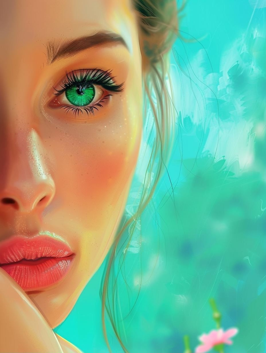 Emerald Gaze Etherealism - Image 1