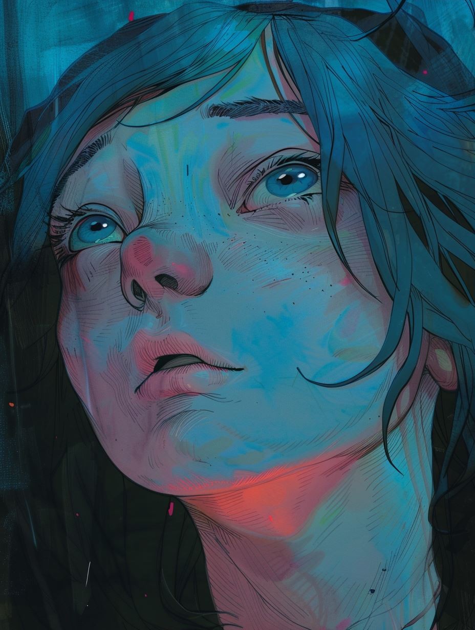 Cybernetic Azure Gaze - Image 3