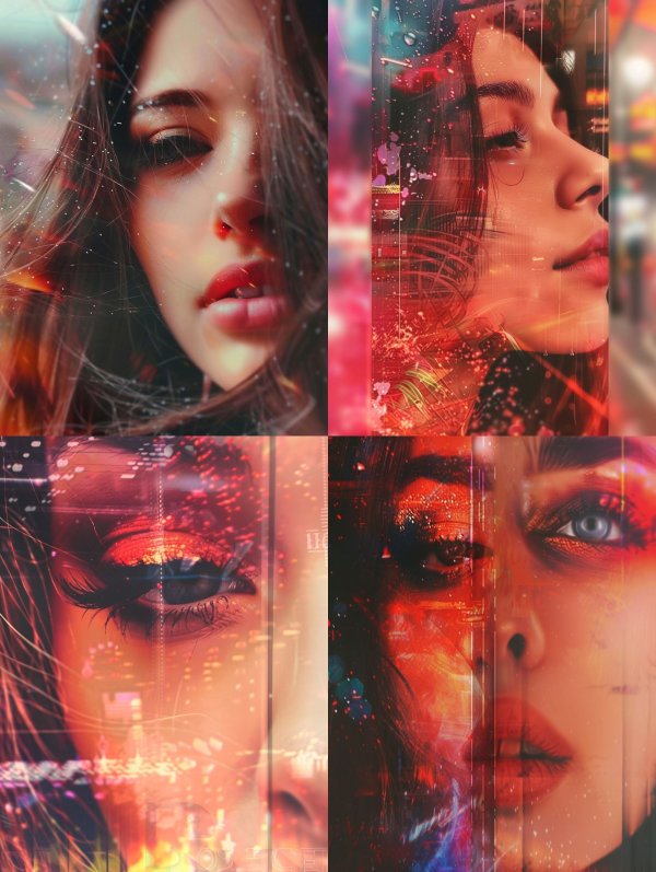Crimson Ethereal Gaze