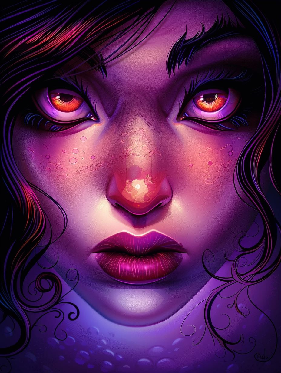 Cosmic Violet Dream - Image 3