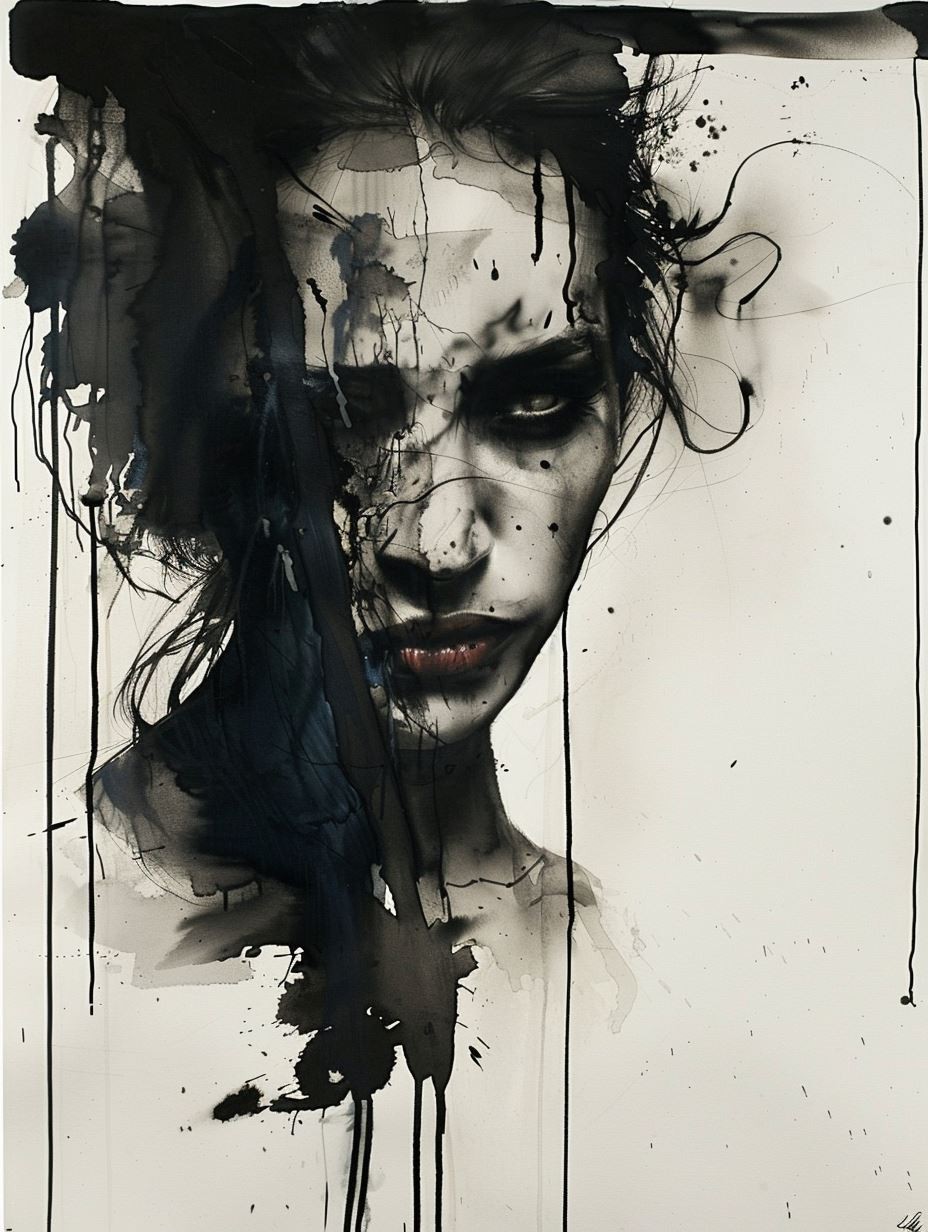 Abstract Noir Melancholy