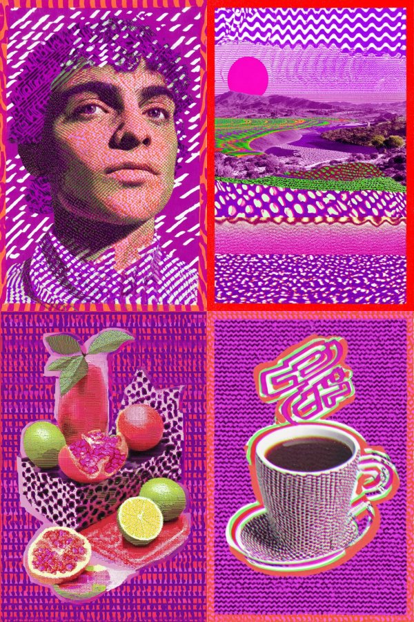 Neon Halftone Dream