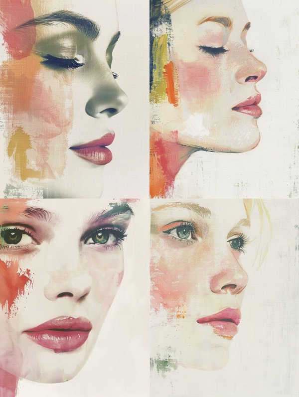 Ethereal Canvas Muse