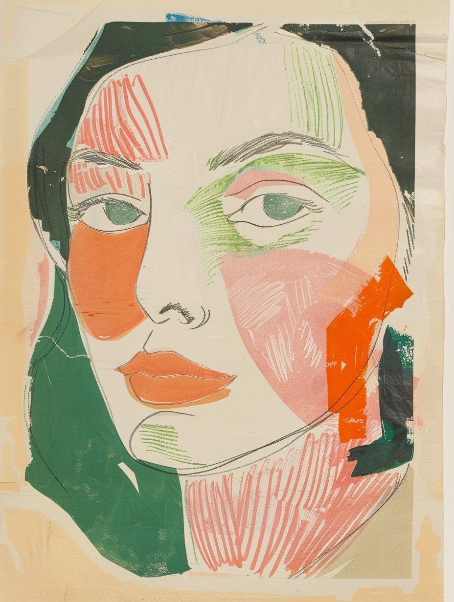 Abstract Prism Portrait 2 - Image 3