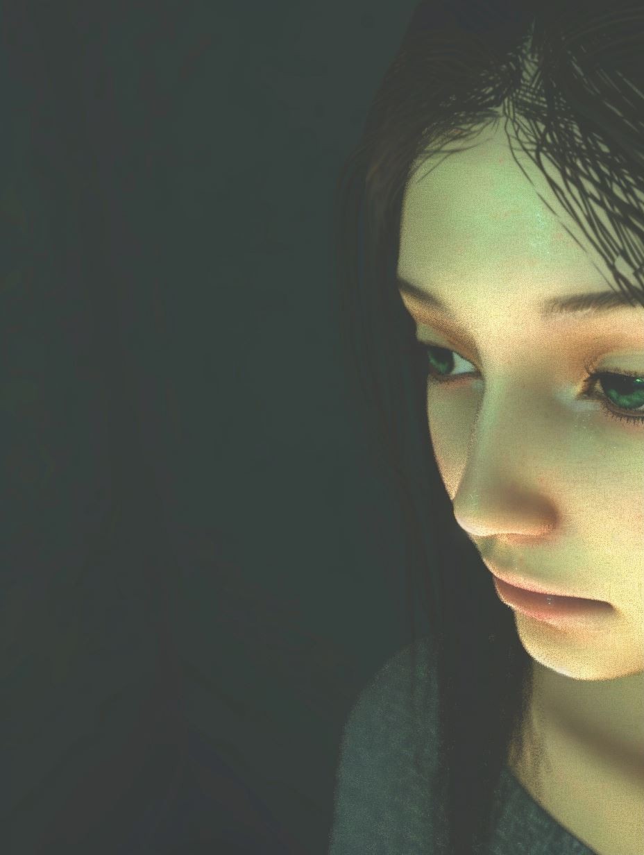 Ethereal Digital Gaze