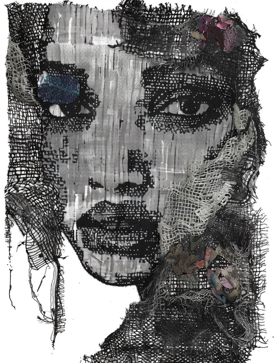 Fragmented Gaze of Mixed Media