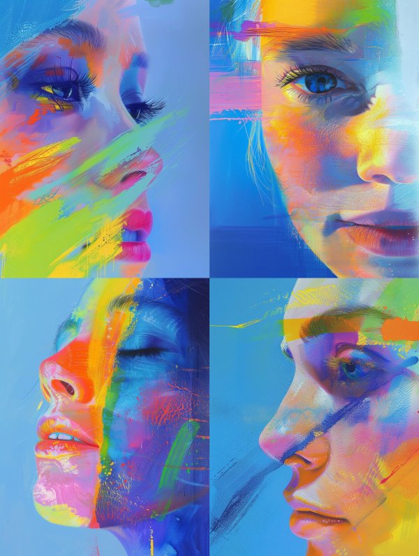 Chromatic Soul Portrait