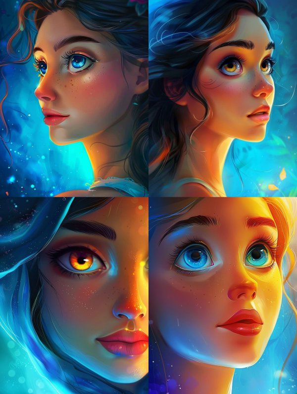 Ethereal Glow of Starlit Dreams
