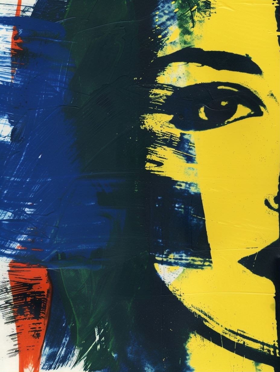 Chromatic Fragment Portrait