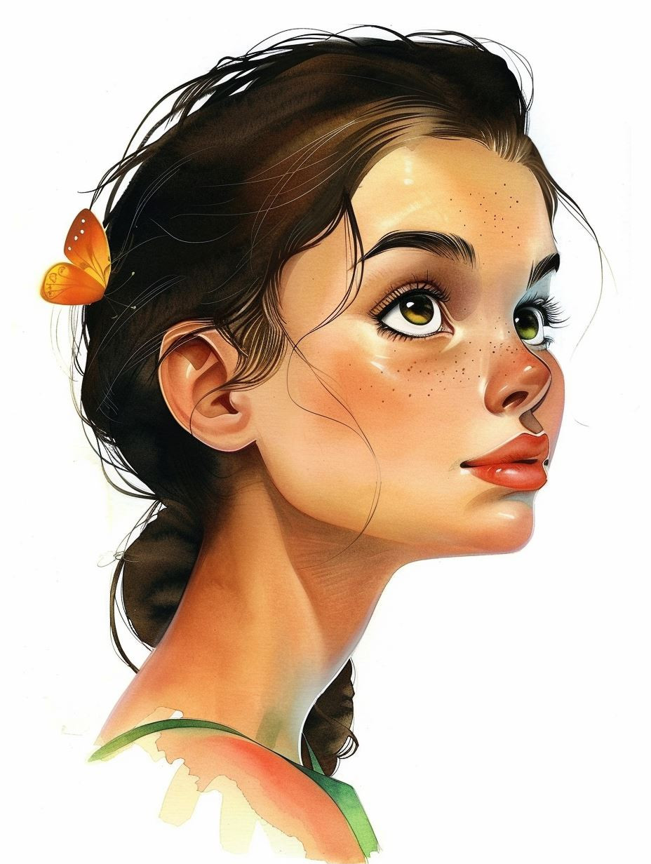 Ethereal Gaze of Summer