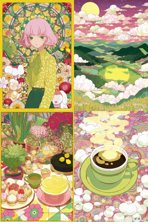 Floral Dreamscape Anime