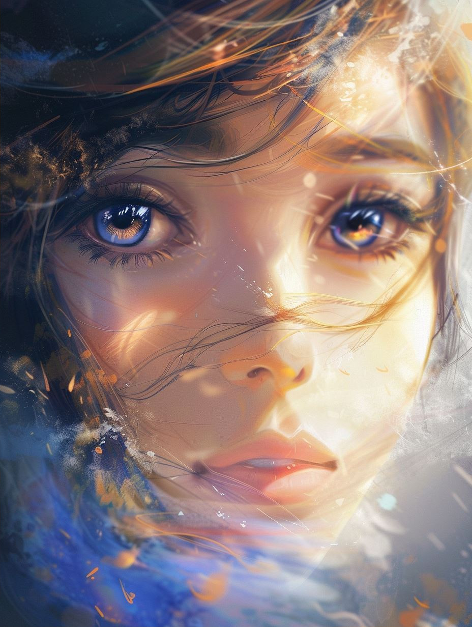 Celestial Ethereal Dream Portrait