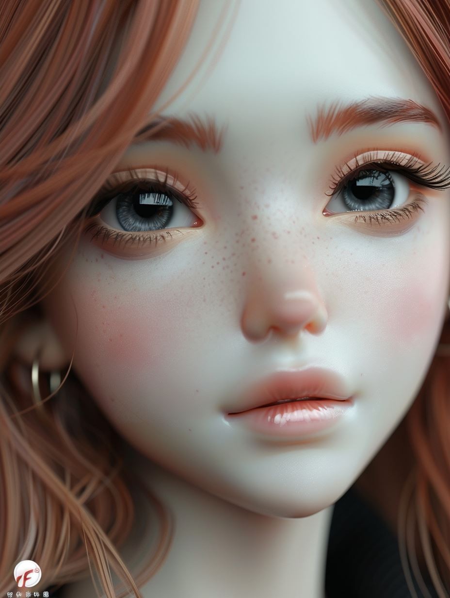 Porcelain Dream Portrait