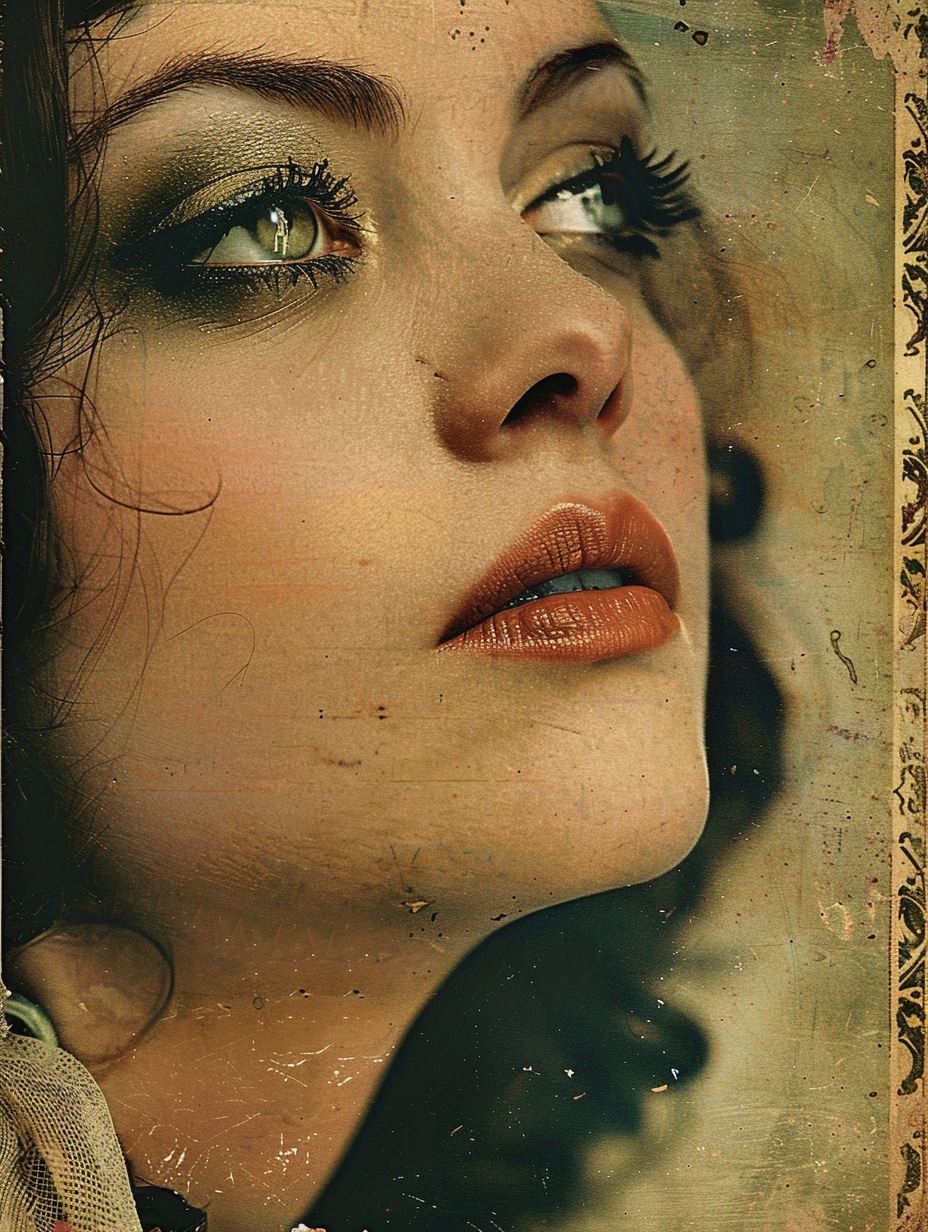 Vintage Gilded Muse
