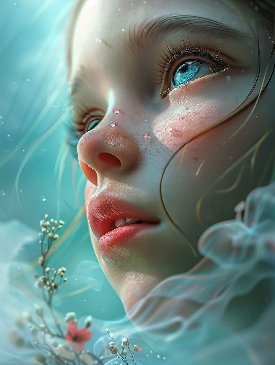 Ethereal Porcelain Dream