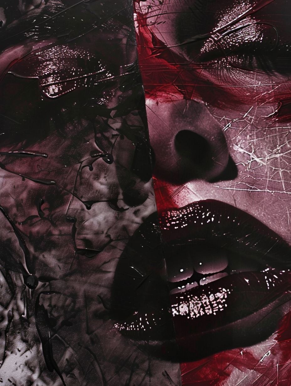 Crimson Chaos Portrait