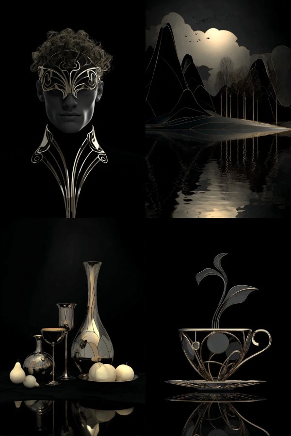 Golden Gilded Elegance