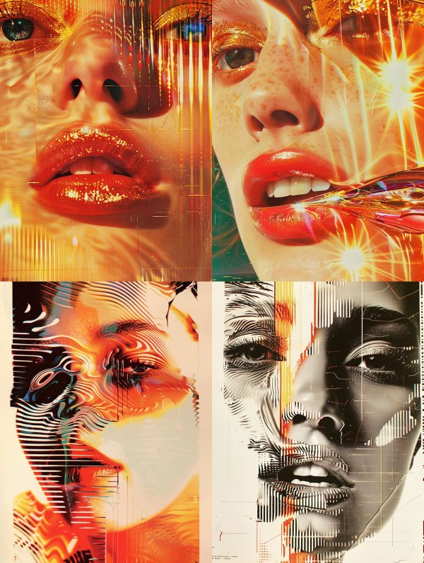 Fragmented Visions of Digital Beauty