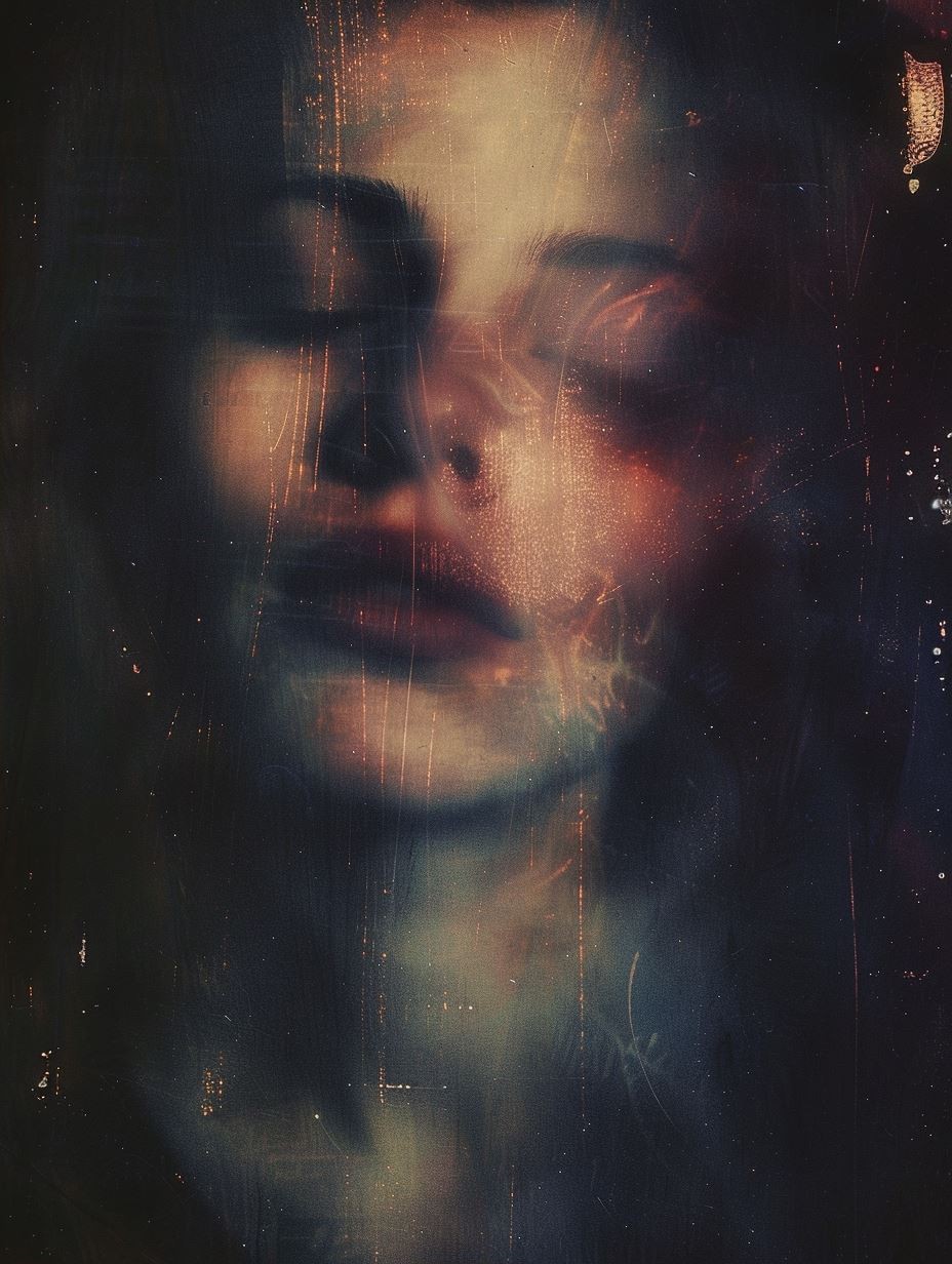Ethereal Ghostly Portrait