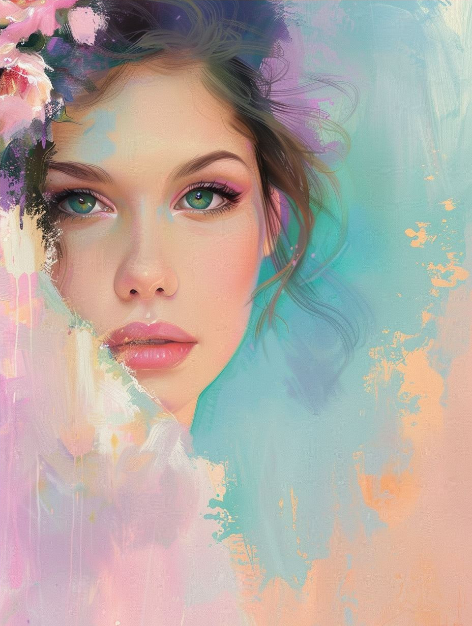 Floral Dream Portrait
