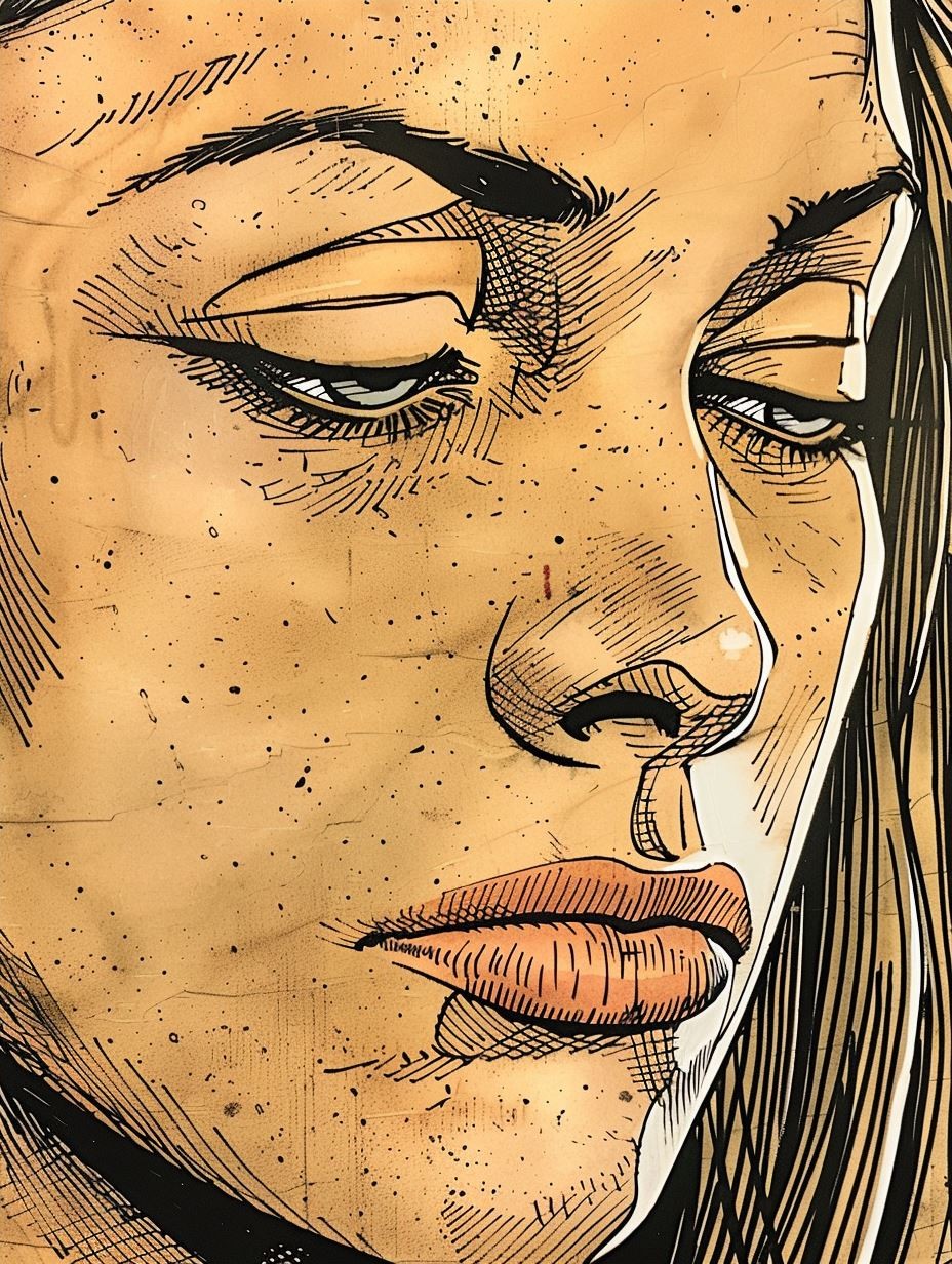 Ink and Ember Portrait - Image 4