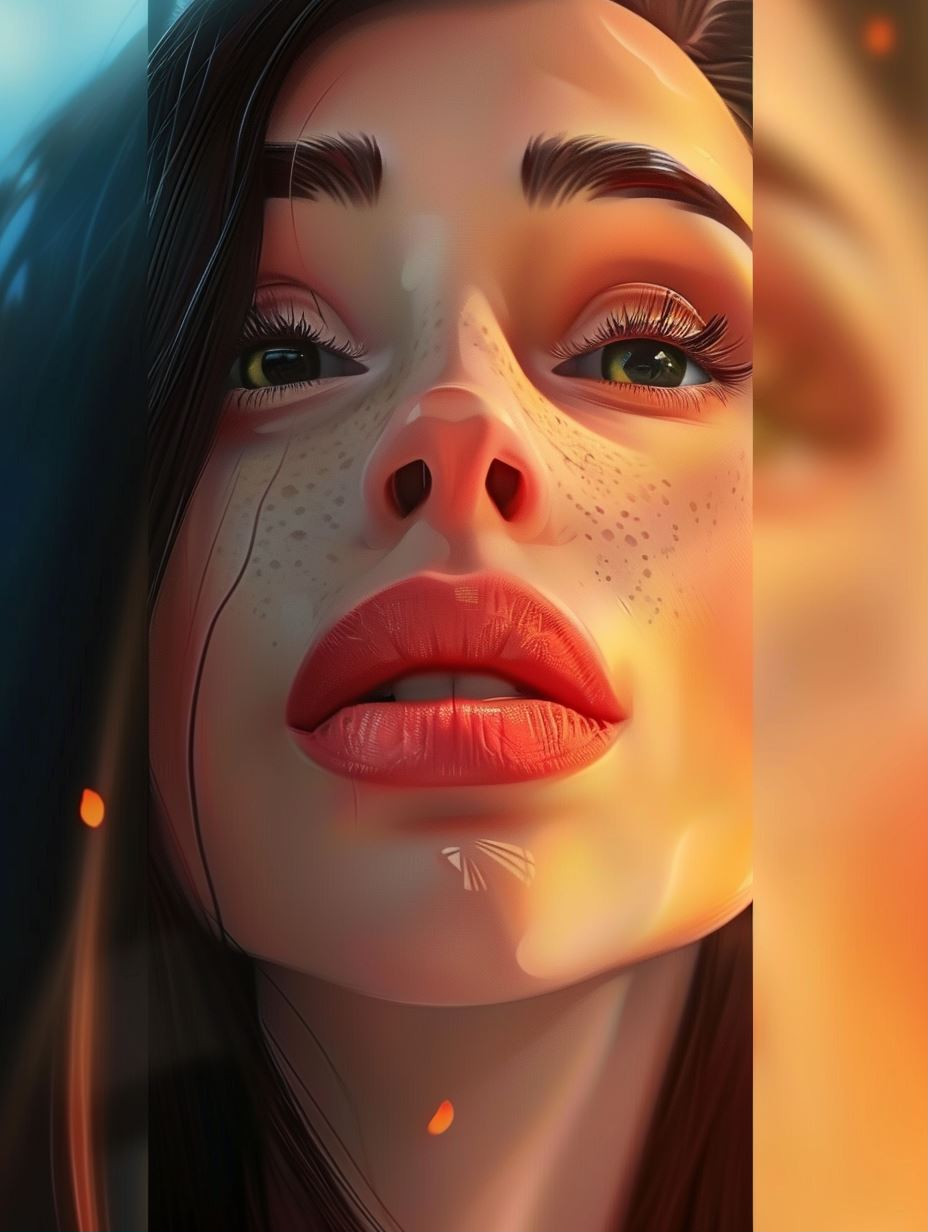 Golden Hour Ethereal Portrait