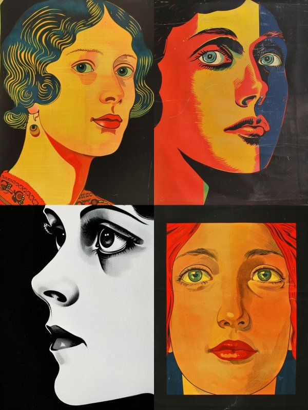 Vintage Pop Art Muse