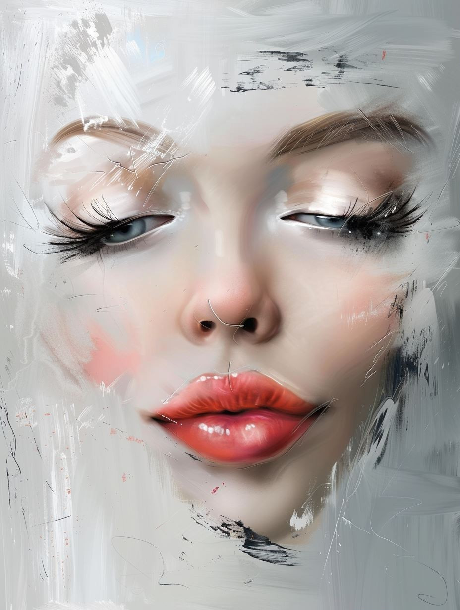 Ethereal Brushstroke Beauty