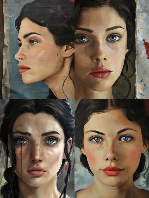 Velvet Gaze Portrait